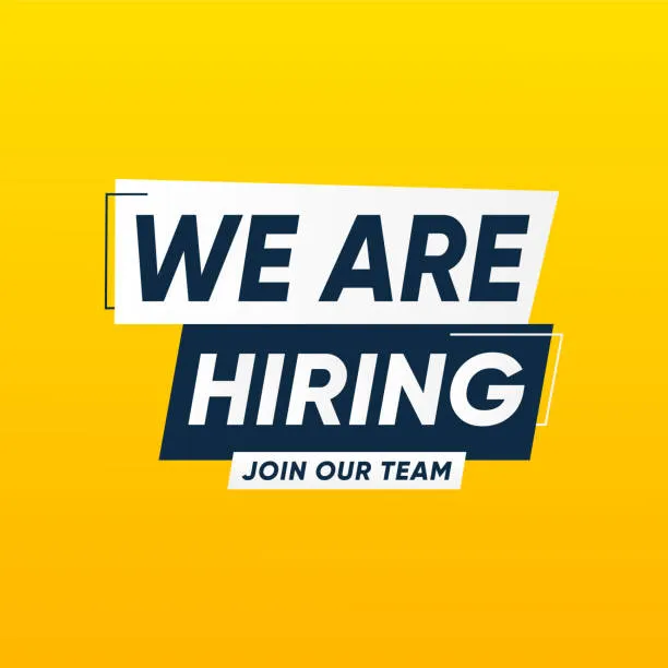 We are hiring